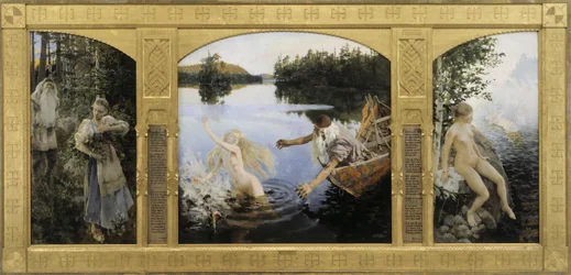 Aino Myth, Triptych Finsko: Aino-taru, triptyykkin Svenska: Ainomyten, triptych